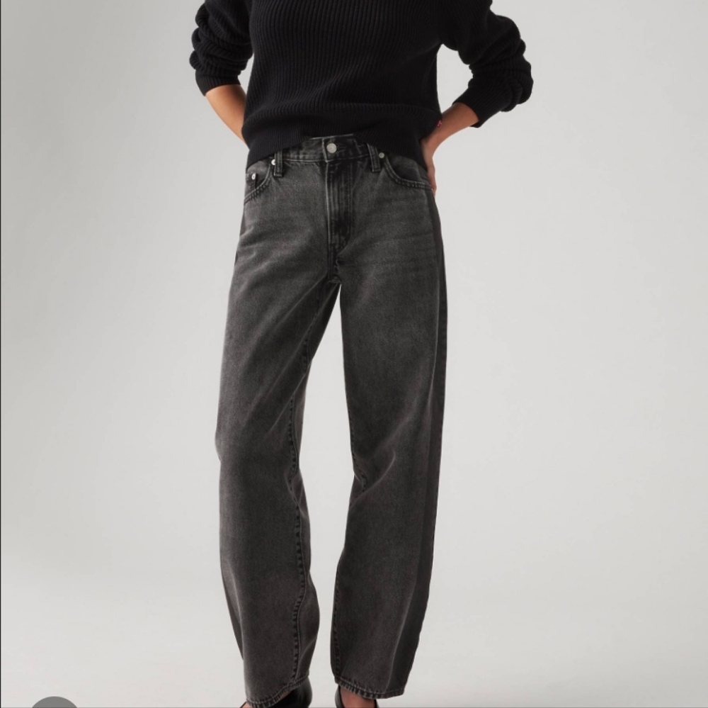 Levi's® Premium Baggy Dad Jeans for Women – 90s Vibe – Mid Rise Fit –